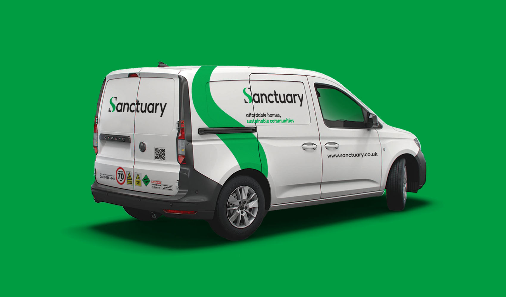 Sanctuary concept van livery.